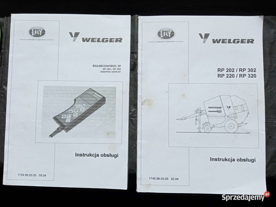 Prasa LelyWelger RP 220 Profi nieuszkodzony Kabiny