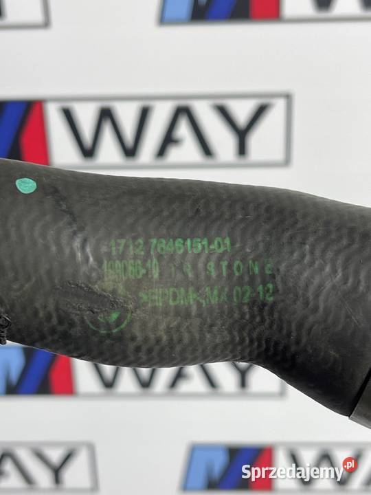 BMW X3 F25 X4 F26 PRZEWÓD WĄŻ CHŁODNICY WODY