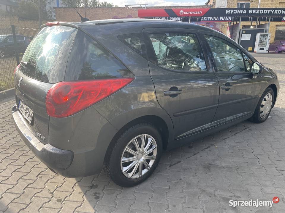 Peugeot 207sw 2008r 16HDI ubezpieczenie do śląskie Katowice