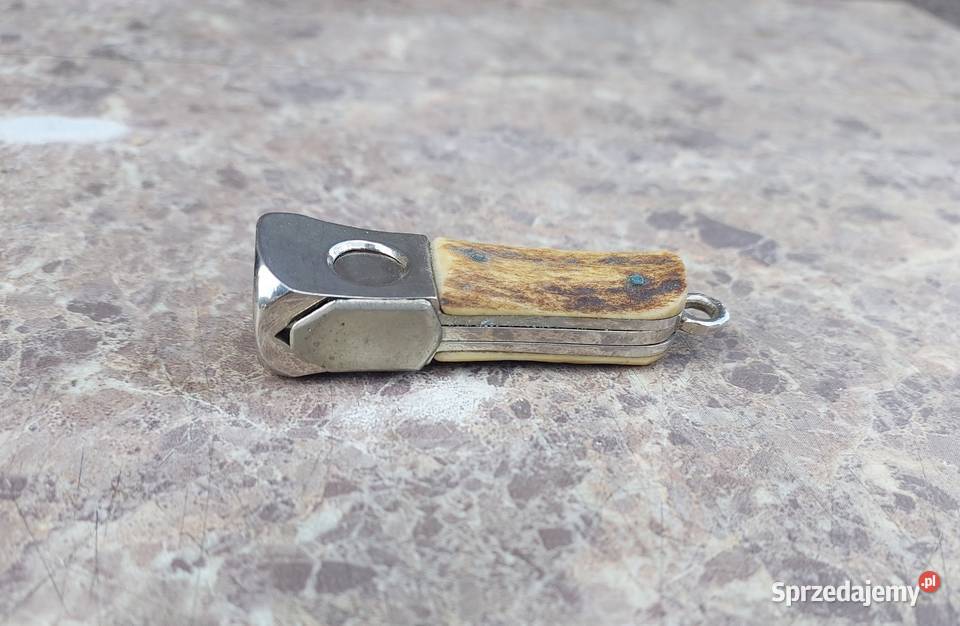 Stara mała obcinaczka do cygaretek sygnowana Tczew