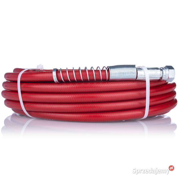Wąż Stalowy do Agregatu Malarskiego 10m 228 bar Malarskie Dom i Ogród