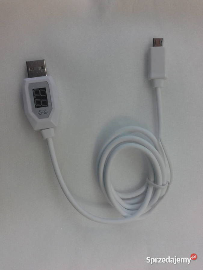 WOLTOMIERZ i AMPEROMIERZ w kablu USB mikro