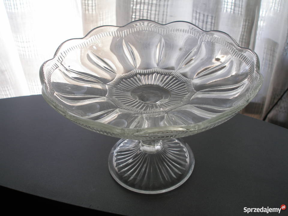 Patera szklana Warszawa