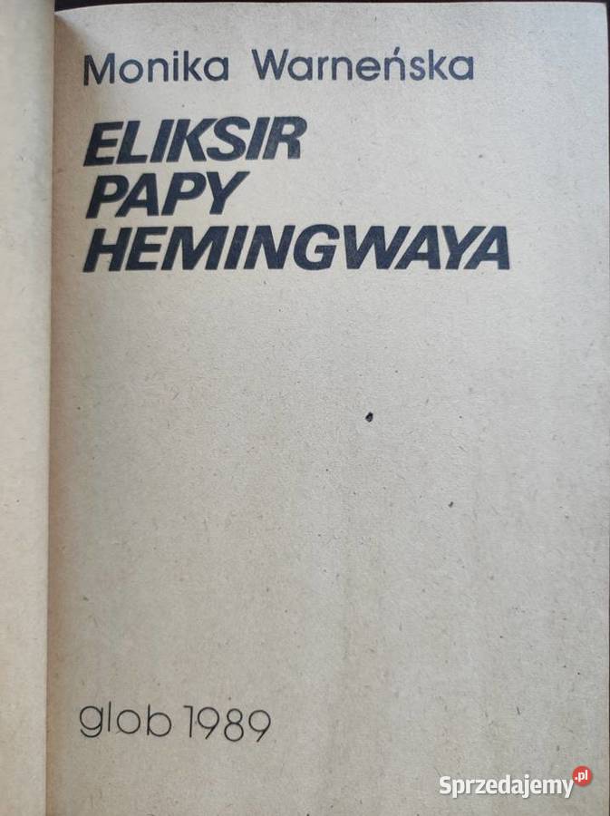 Sygnowano Ernest Hemingway Kielce