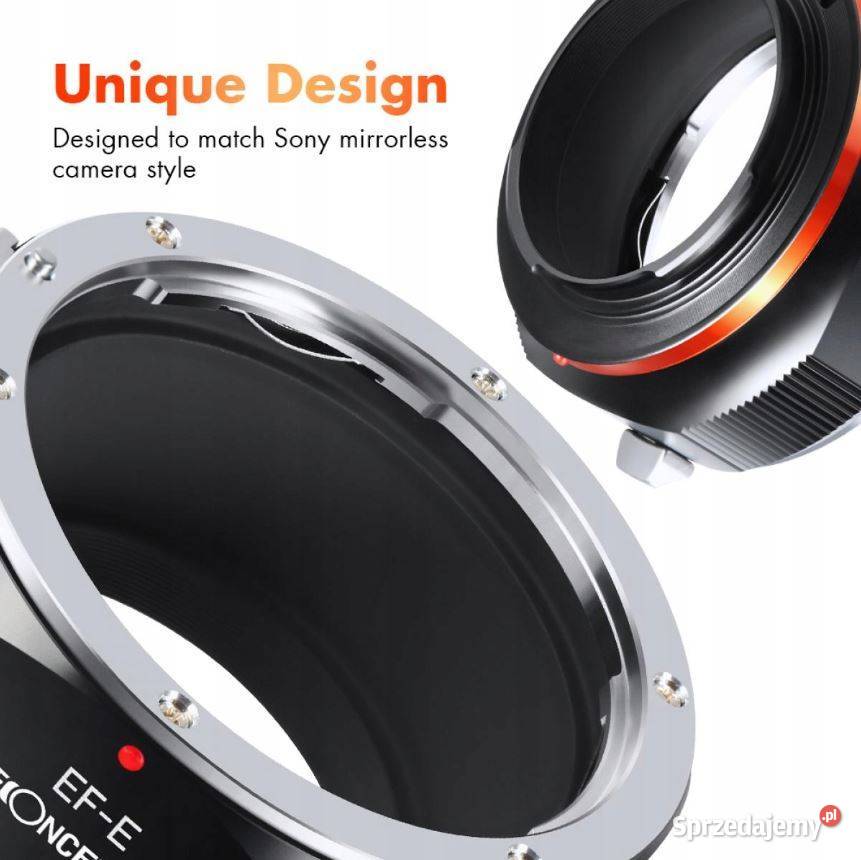 Adapter Canon EOS na SONY E Nex Mount KF Concept