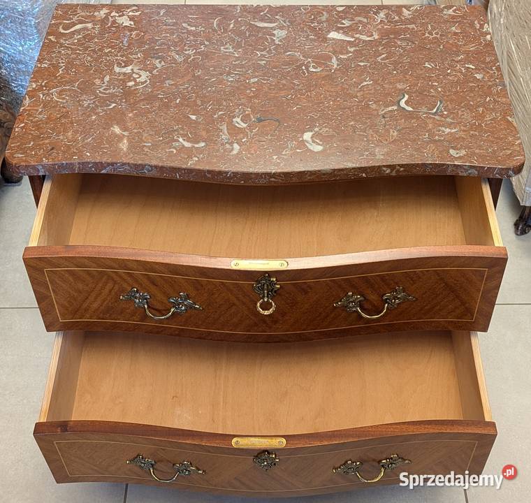 Piękna komoda intarsjowanasklep Dąbrowa Górnicza