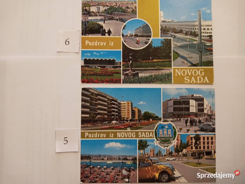POCZTÓWKI Pozdrowienia z NOVOG SADA ZESTAW 39 Szczecinek sprzedam