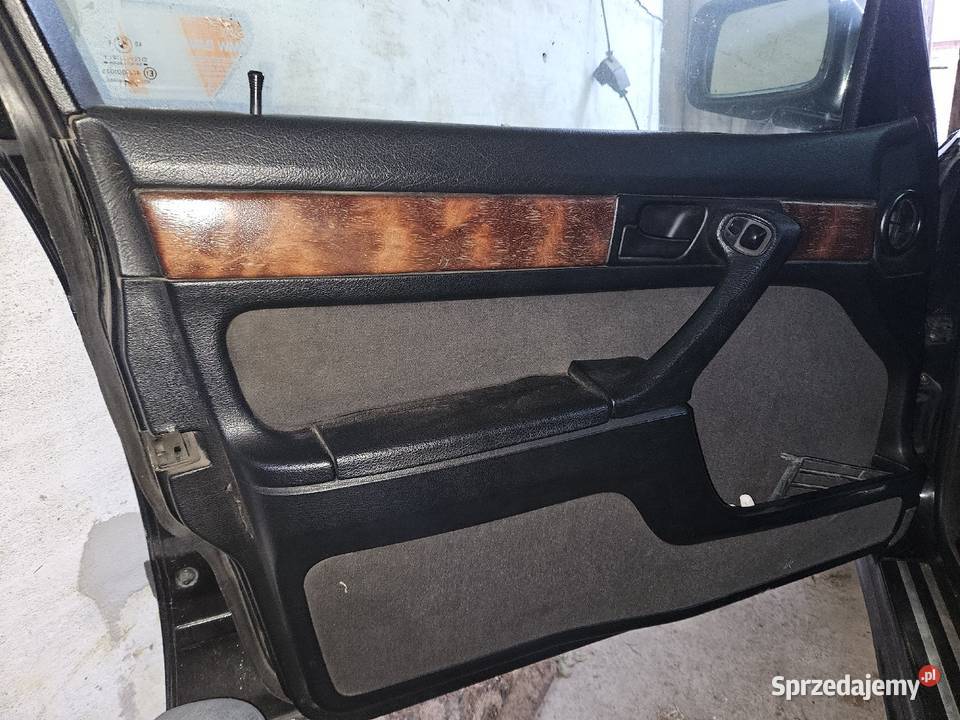 Bmw E32 Boczki drzwi lampki dekory komplet Lublin sprzedam