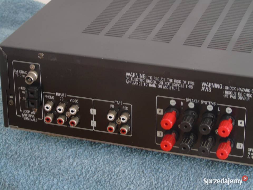 Amplituner Denon DRA365 RD sprawny DOSTAWA Jasło