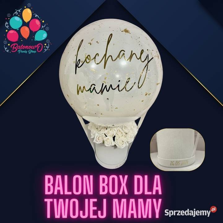balon box personalizowany prezent Pozostałe Katowice