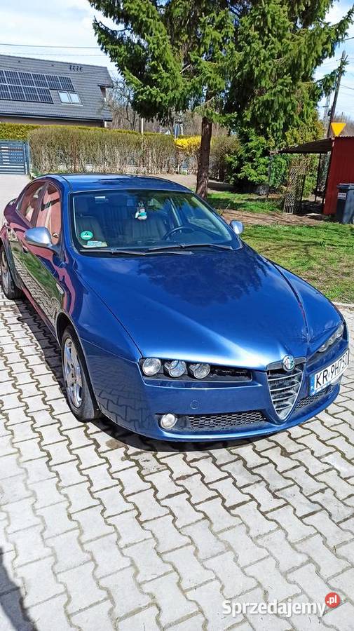 Alfa Romeo 159 19 120 jasna skóra nieuszkodzony Zawiercie sprzedam