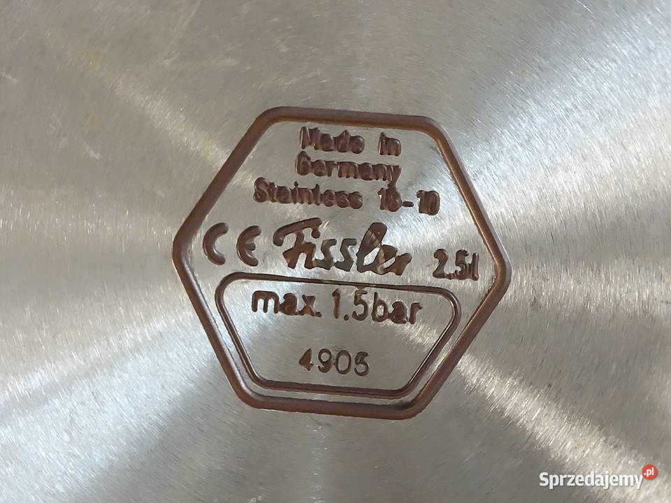 Szybkowar Fissler Vitavit Zestaw Garnek 45L I