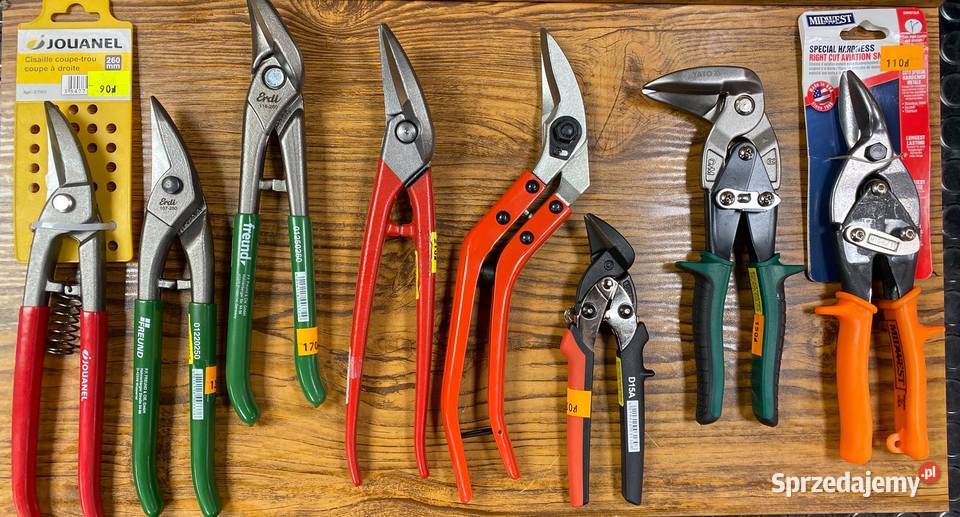 DEKARZU Nożyce do cięcia blachy Pelikany FREUND Skawa