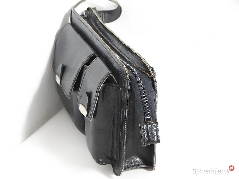 Męska Saszetka do Ręki Organizer Skóra Naturalna