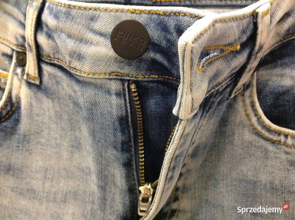 Spodnie jeans Damskie PINKO S dzwony Nowe Nowa Sól