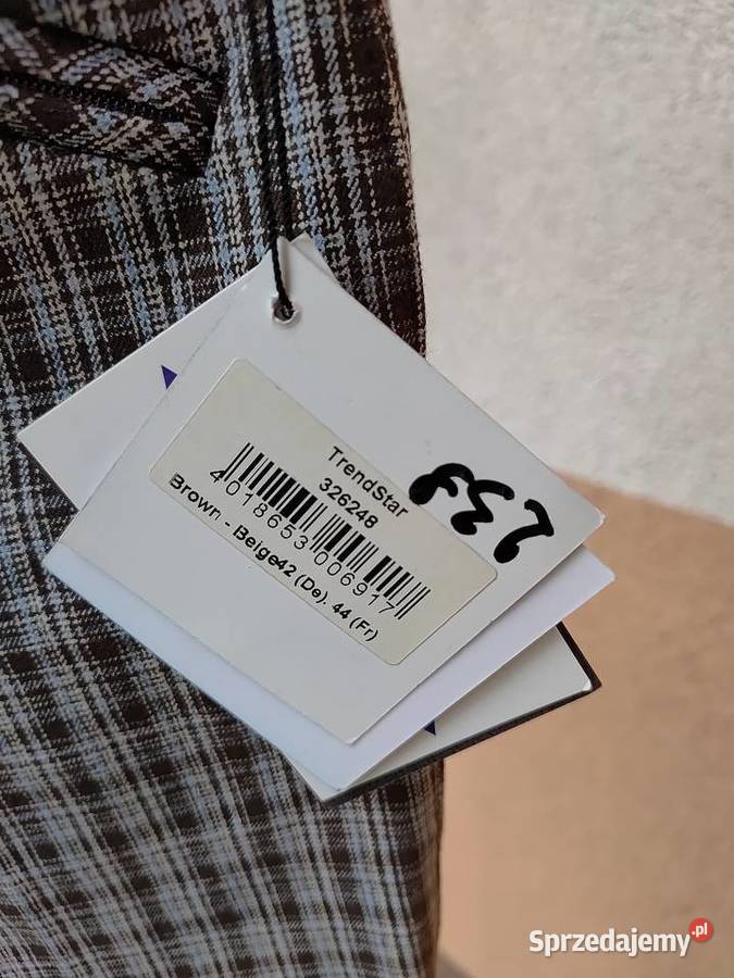 BRYCZESY TRENDSTAR BRĄZOWE 44