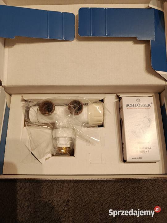 LuxradSzloser zestaw podlaczeniowy Głowice i zawory Ogrzewanie