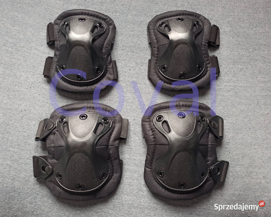 Ochraniacze taktyczne wojskowe czarne Białystok