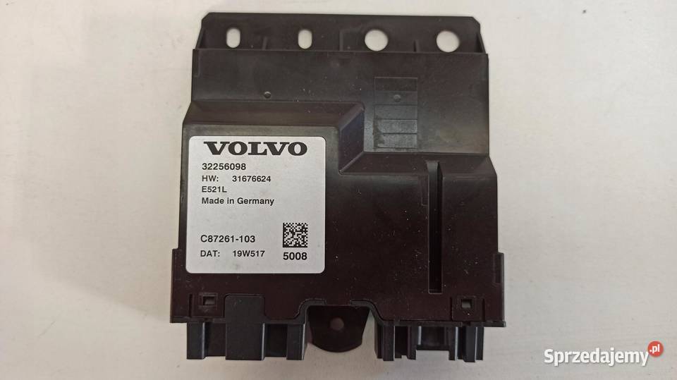 VOLVO V60 MODUŁ STERUJĄCY klapy 32256098