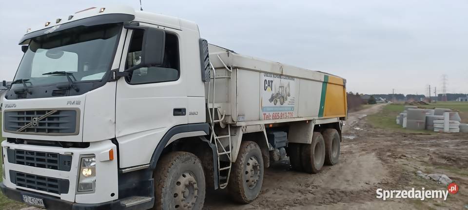 Volvo FM12 420 2004 r Wywrotka 8x4 Tarczki
