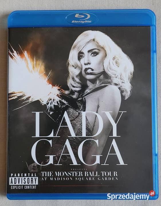Lady Gaga koncert bluray Warszawa