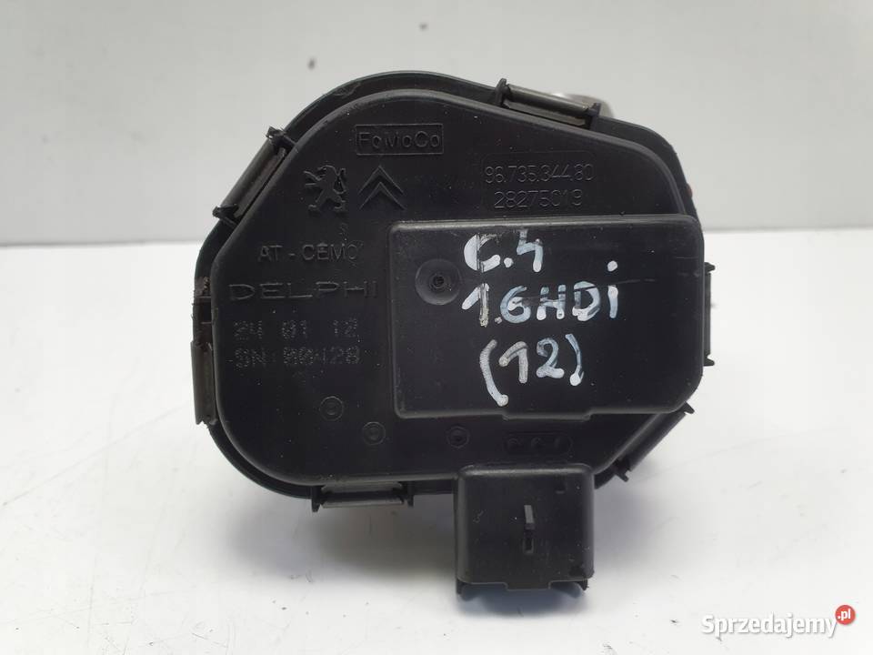 Citroen C4 II 16 HDI PRZEPUSTNICA 9673534480 Janów