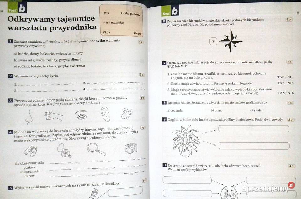 Tajemnice przyrody 4 Przewodnik nauczyciela sprzedam