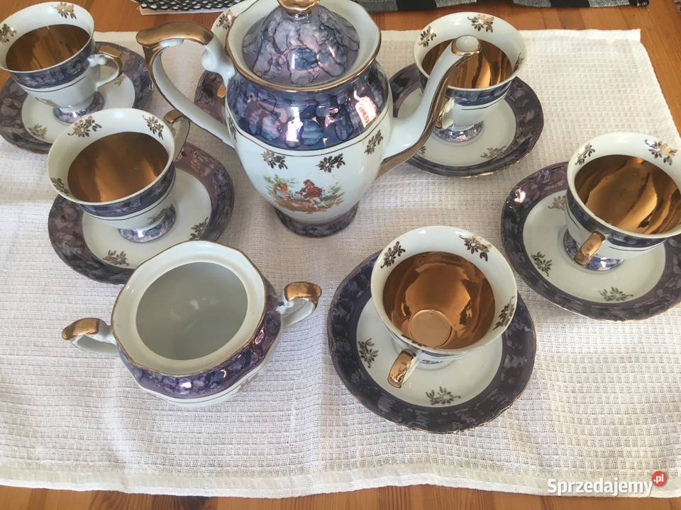Porcelana Serwis kawowy Chodzież PRL NowyNie Gorzów Wielkopolski