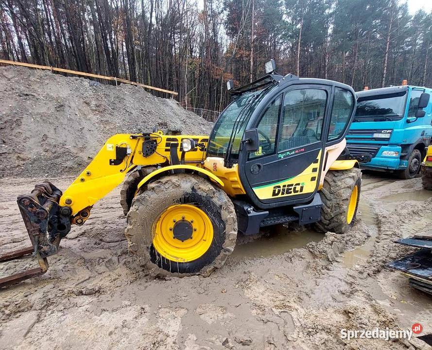 Wynajem ładowarek teleskopowych DIECI ładowarka pomorskie Borkowo sprzedam