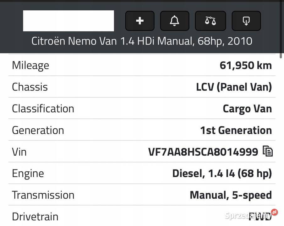SILNIK 8HS Citroen Nemo Peugeot Bipper Tapee 14 Silniki kompletne Chełm
