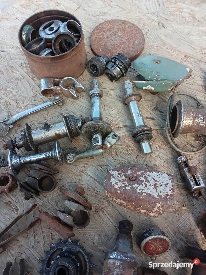 Pakiet starych części zabytkowy rower Milejewo