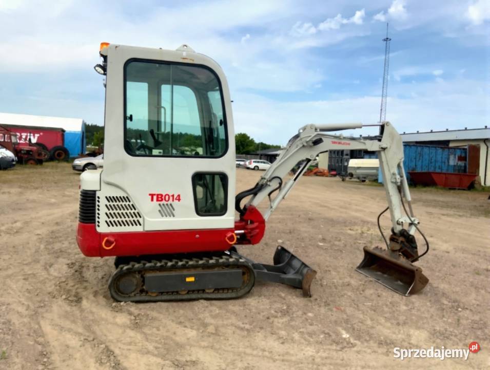 Mini koparka Takeuchi TB014 z przyczepą i Rok produkcji 2007 Łódź sprzedam
