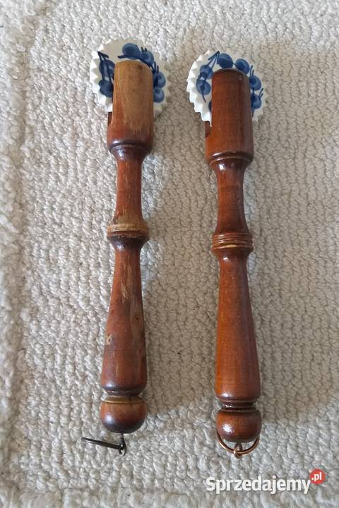 Fajansowy komplet z malunkiem ala Włocławek sprzedam