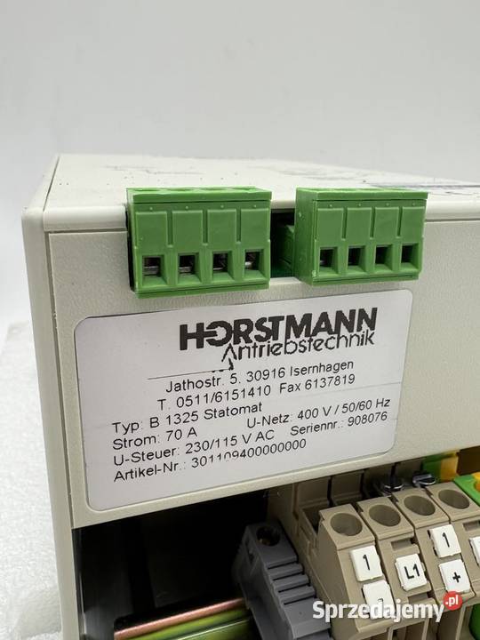 Horstmann B 1325 Statomat Break Unit Warszawa sprzedam
