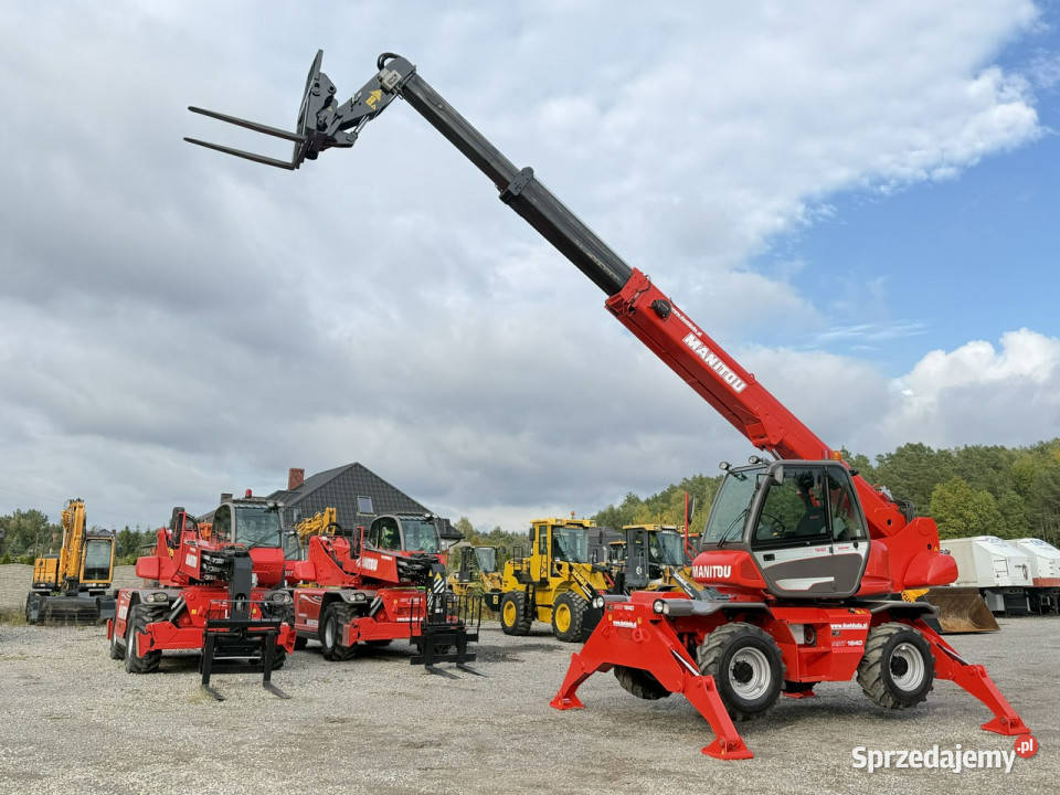 pozostałe Manitou MRT 1640 Easy ROTO Ładowarka Koparko ładowarki Widełki