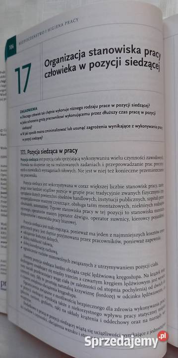 Bezpieczeństwo i higiena pracy Podręcznik do mazowieckie Małkinia Górna