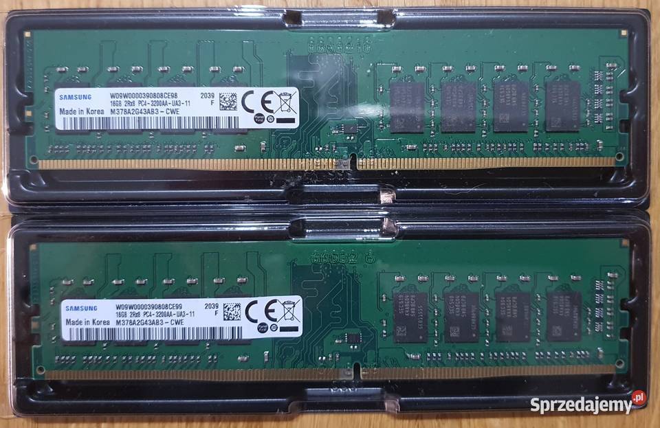 RAM DDR4 2x16GB 3200MHz Samsung NOWE SAMSUNG
