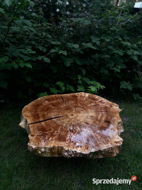 Stolik kawowy z czeczoty topoli 105 unikat Magdalenka sprzedam