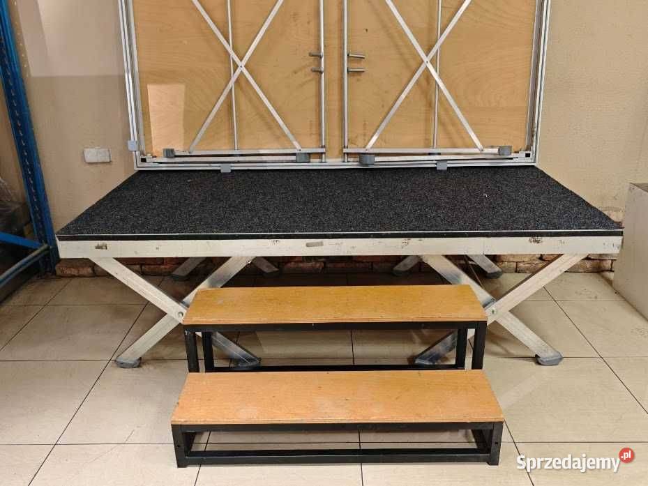 Podest scena eventowa 200x200 stabilna składana Góra