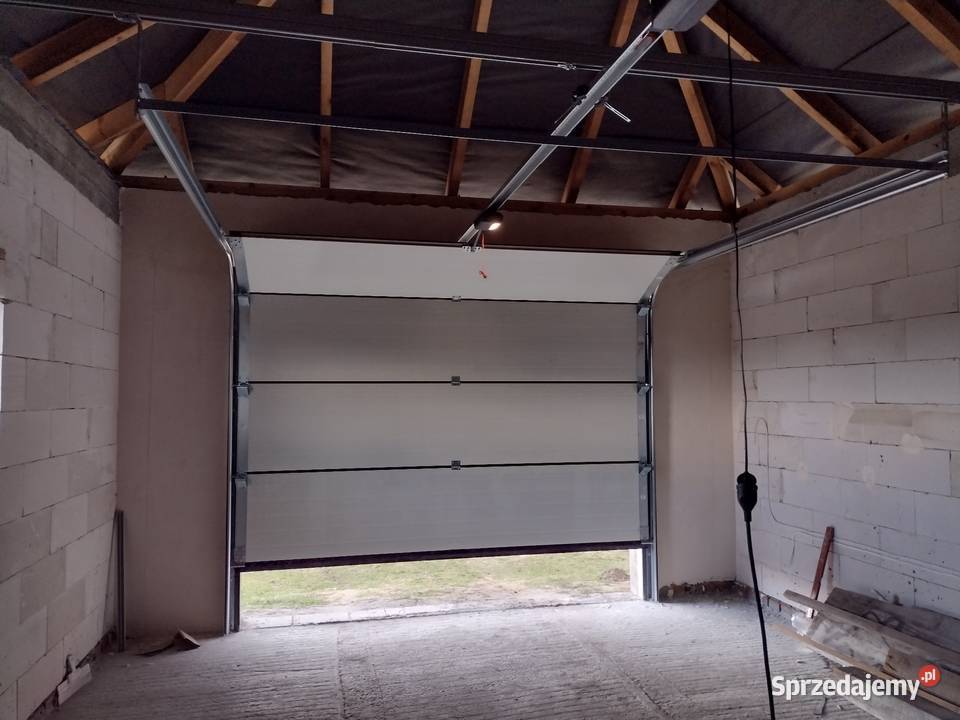 Brama garażowa segmentowa Antracyt 2750x2250 z Lubartów sprzedam