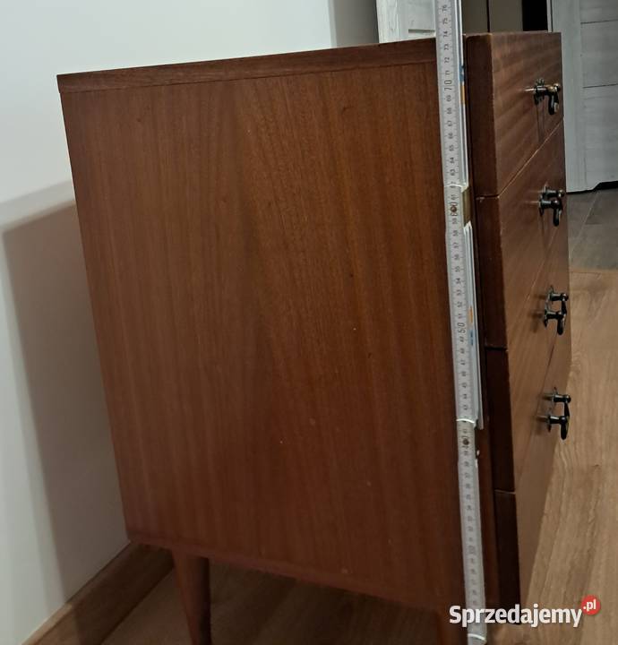 Komoda PRL 1966 w ładnym stanie 58cm sprzedam