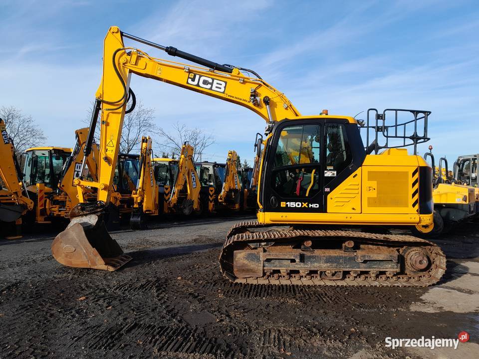 JCB 150X HD 2021R KOPARKA GĄSIENICOWA 17 TON CAT 7675h Krotoszyn