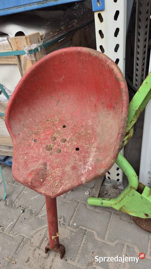 Siedzenie metalowe prl sprzedam