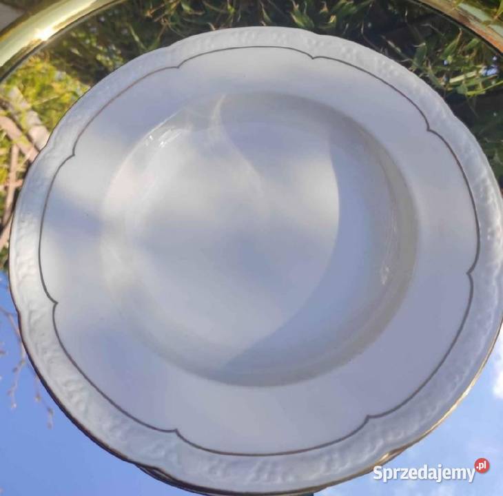 Kniglich Tettau privilegierte Porcelana łódzkie Pabianice