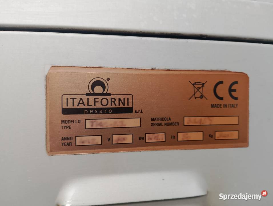 Piec do pizzy 2kom ITALFORNI TKC2I Wrocław