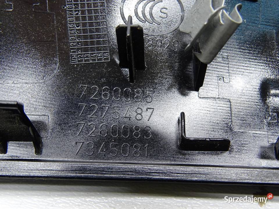 LISTWA DEKOR BOCZKA DRZWI PRZÓD TYŁ KOMPLET osobowe