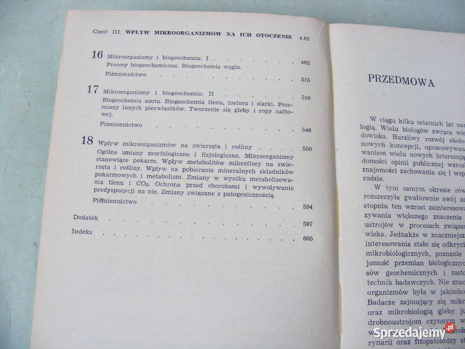 Ekologia mikroorganizmów Wybrane zagadnienia z miękka sprzedam