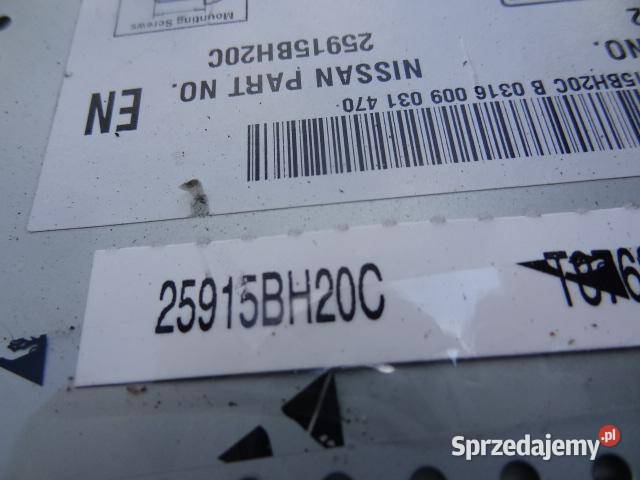 RADIO NAWIGACJA SD KARTA NISSAN QASHQAI J10 LIFT