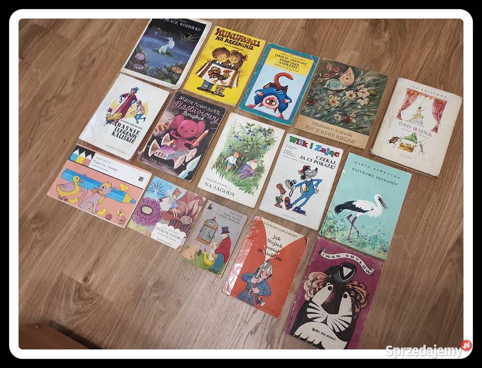 zestaw książek dziecięcych PRL głównie lata 80 Rok wydania 1974 Książki dla dzieci mazowieckie Płock