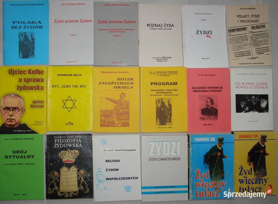 Książki żydoznawcze Radom sprzedam